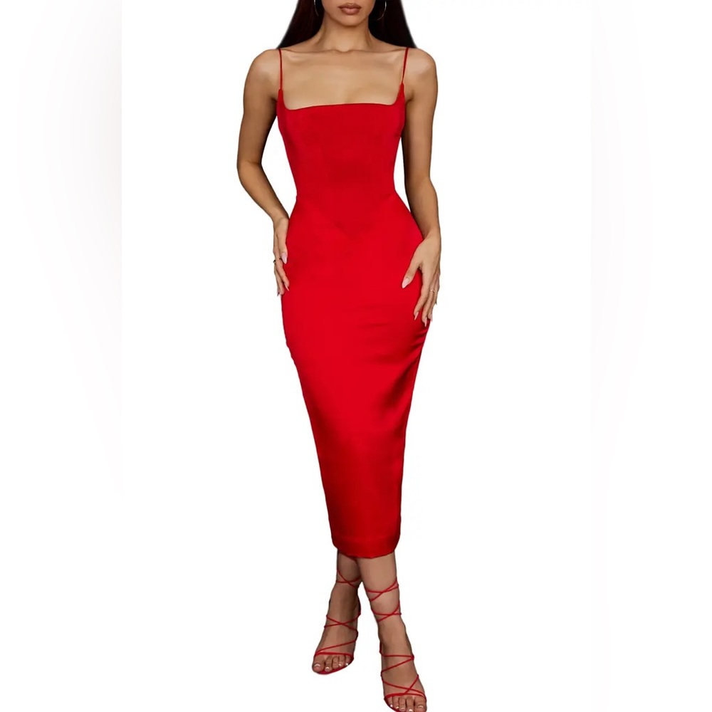 House of CB - red dress